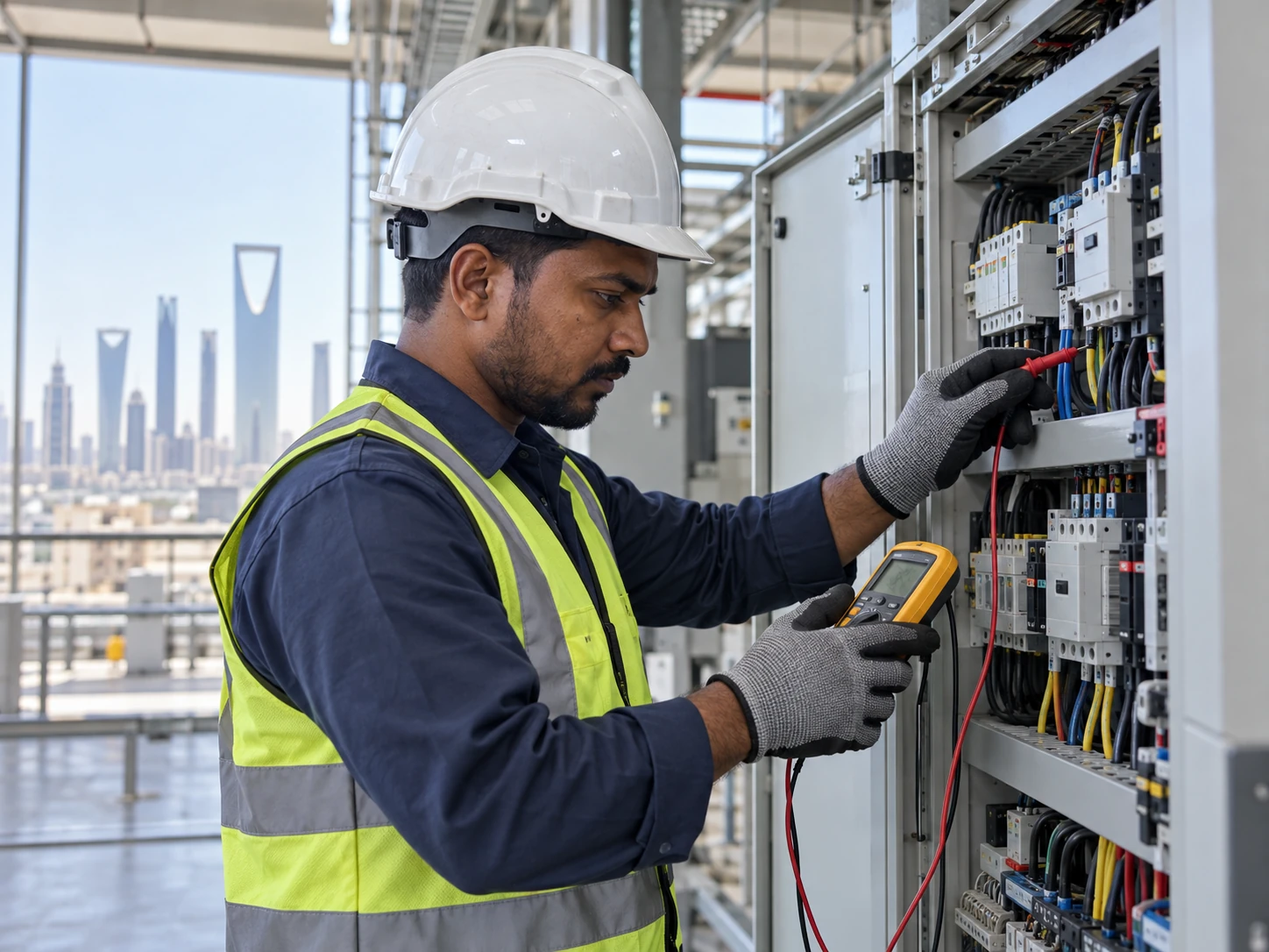 Sri Lankan electrical technician working in Saudi Arabia